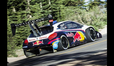 Peugeot 208 T16 Pikes Peak 2013 Winner with Sébastien Loëb - Pikes Peak Hill Climb Record 3